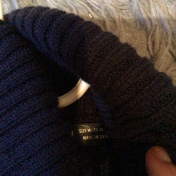 Turtle Neck Ruffle Trim Sweater - Picture 8 of 8